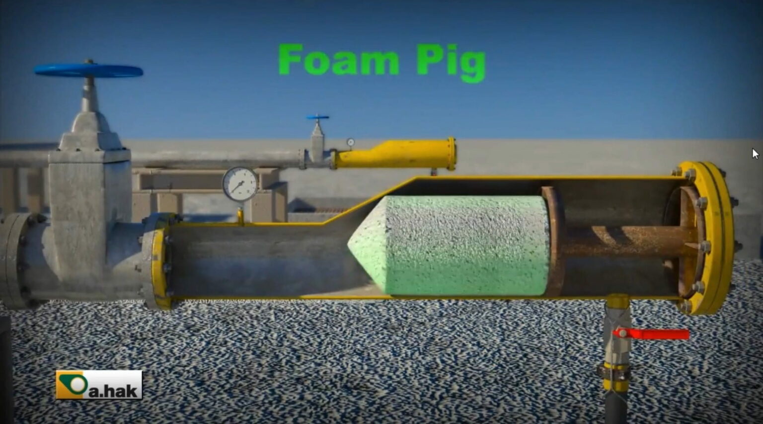 Infografía detallada del proceso de Limpieza de Tuberías con Foam Pig y su efectividad en mantenimiento